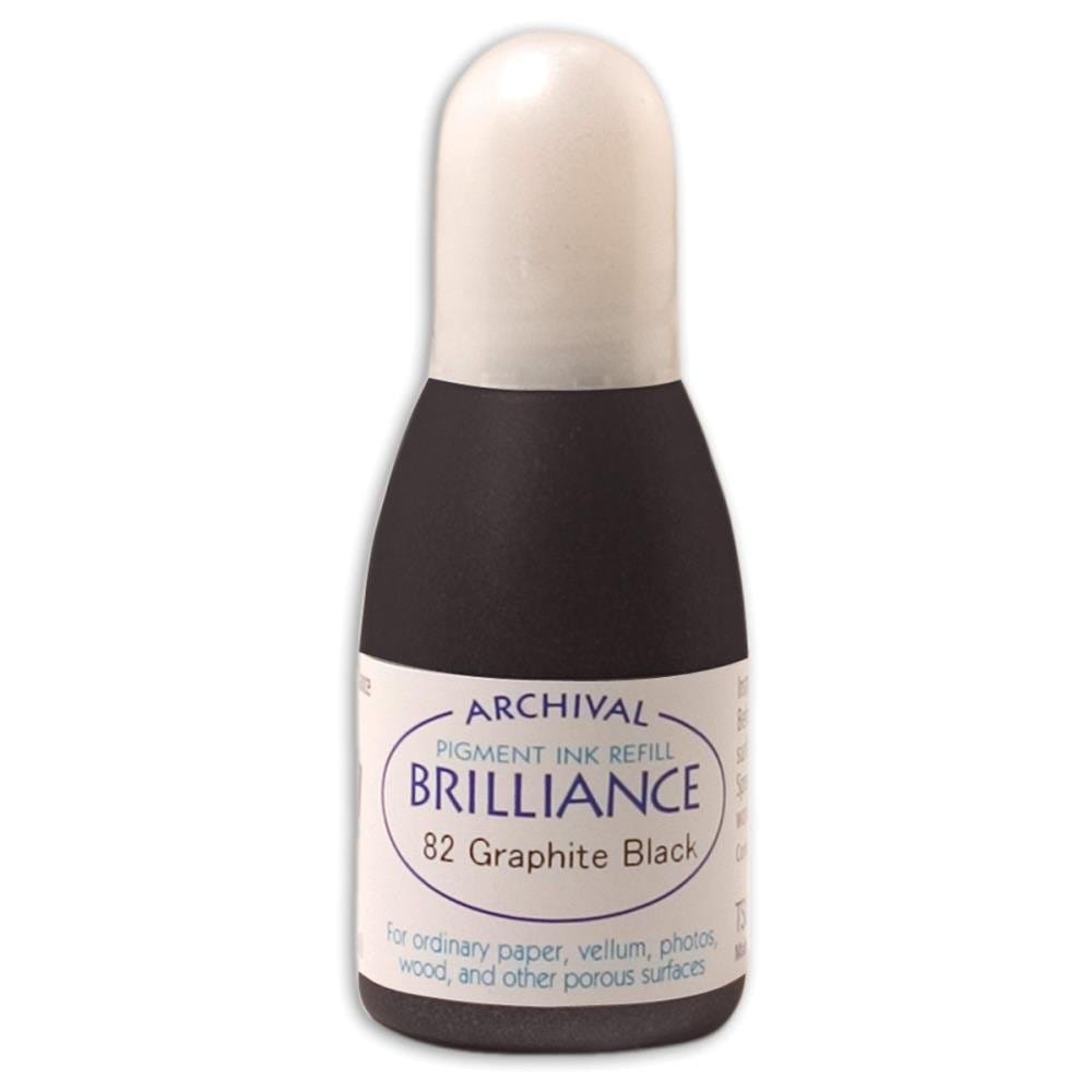 Brilliance Ink Refill - Graphite Black (.7oz) brilliance reinker graphite black Brilliance Ink Refill - Graphite Black (.7oz)