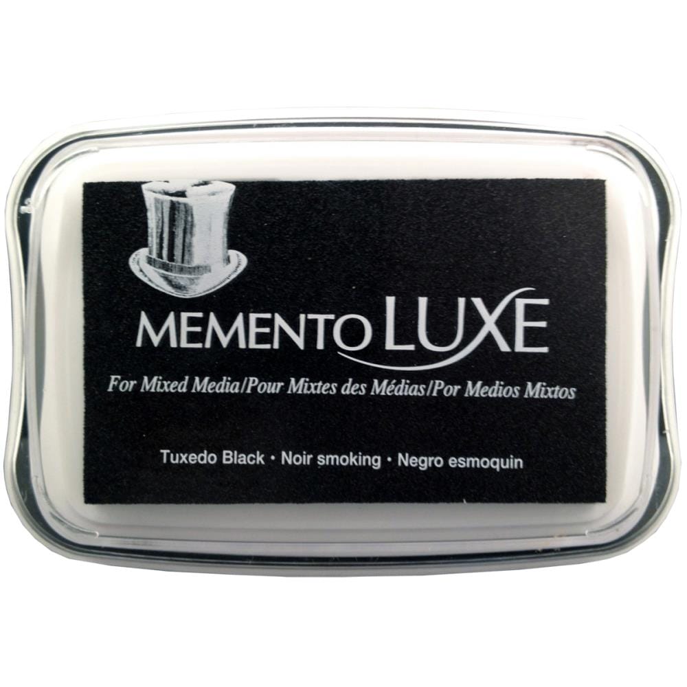 Memento Luxe Ink Pads - Tuxedo Black Memento Luxe Ink Pads - Tuxedo Black
