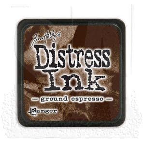 Tim Holtz Mini Distress Ink Pad - Ground Espresso