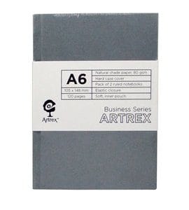 Artrex 80 gsm A6 Ruled Notebooks - Pack of 5 (Benchmark Series)