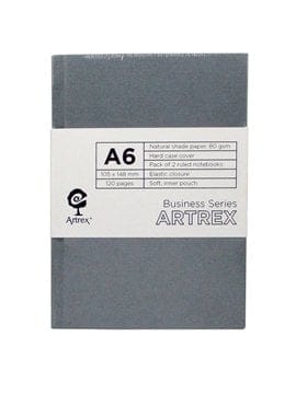 Artrex 80 gsm A6 Ruled Notebooks - Pack of 5 (Benchmark Series)