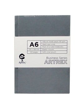 Artrex 80 gsm A6 Ruled Notebooks - Pack of 5 (Benchmark Series)