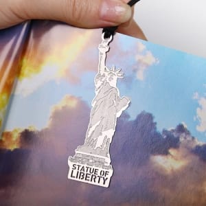 Metal Bookmark - Statue of Liberty