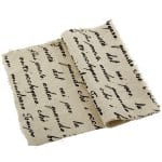 Printed Fabric - Vintage Writing