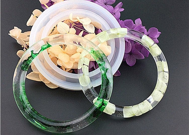 Regular Bracelet Silicone Jewellery Mould (62 mm by 1 cm)