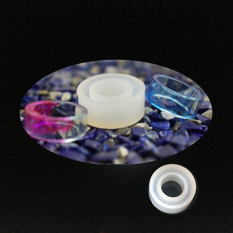 Single ring Silicone Jewellery Mould CAMOLD341 single ring pendant silicone mold Single ring Silicone Jewellery Mould