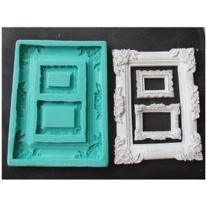 Multiple Frames Silicone Clay Mould