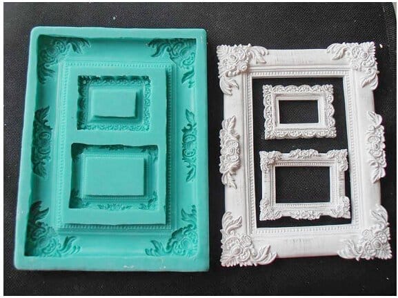 Multiple Frames Silicone Clay Mould