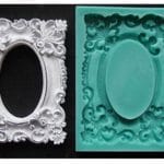 Orante rectangle frame Silicone Clay Mould