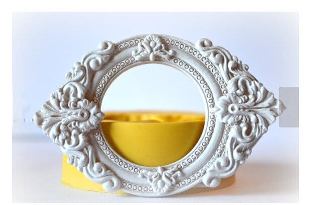 Orante oval frame Silicone Clay Mould