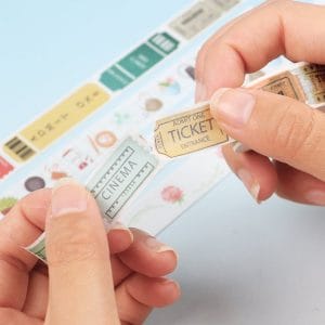 Washi Tape - Ticket Themed