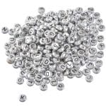 Metal Alphabet Connectors for Jewellery (Pack of 100)