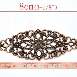 Metal Filigree Connectors for Mini Album (Set of 10 pcs) CTSE-35