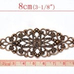 Metal Filigree Connectors for Mini Album (Set of 10 pcs) CTSE-35