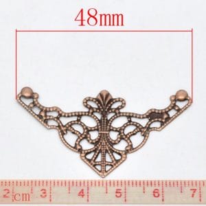 Metal Filigree Corners for Mini Album (Set of 20 pcs) CTSE-36