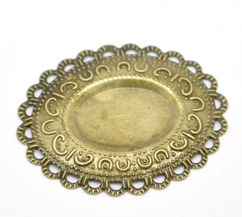 Oval metal filigree for Mini Album (Set of 10 pcs) CTSE 42 scrapbook embellishment metal oval filigree Oval metal filigree for Mini Album (Set of 10 pcs)