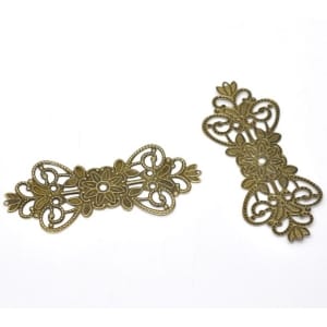 Metal Filigree Connectors for Mini Album (Set of 10 pcs) CTSE-44