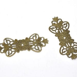 Metal Filigree Connectors for Mini Album (Set of 10 pcs) CTSE-44