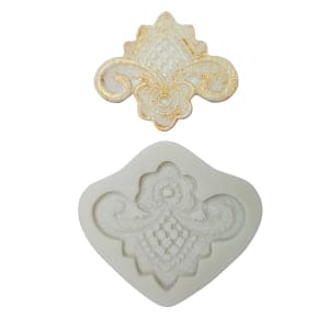 Lace Corners Silicone Clay Mould