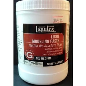Liquitex Gel Medium Light Modeling Paste 946 ML