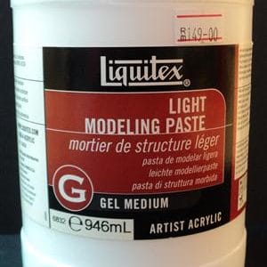 Liquitex Gel Medium Light Modeling Paste 946 ML