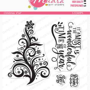 Mudra Craft Stamps - Christmas