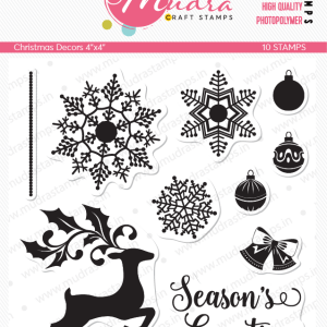 Mudra Craft Stamps - Christmas Decor