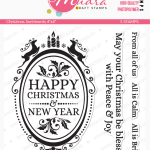 Mudra Craft Stamps - Christmas Sentiment