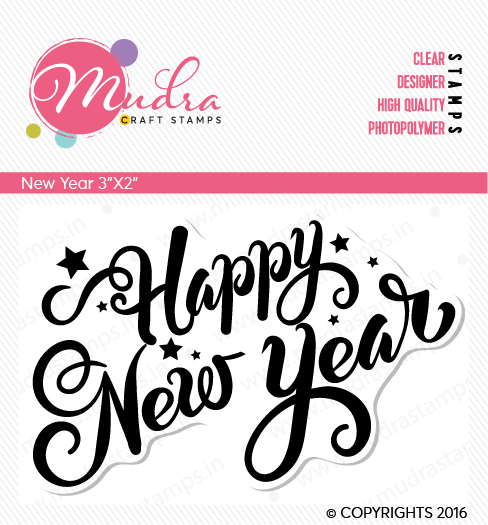 Mudra Craft Stamps - New Year Mudra Craft Stamps New Year Mudra Craft Stamps - New Year