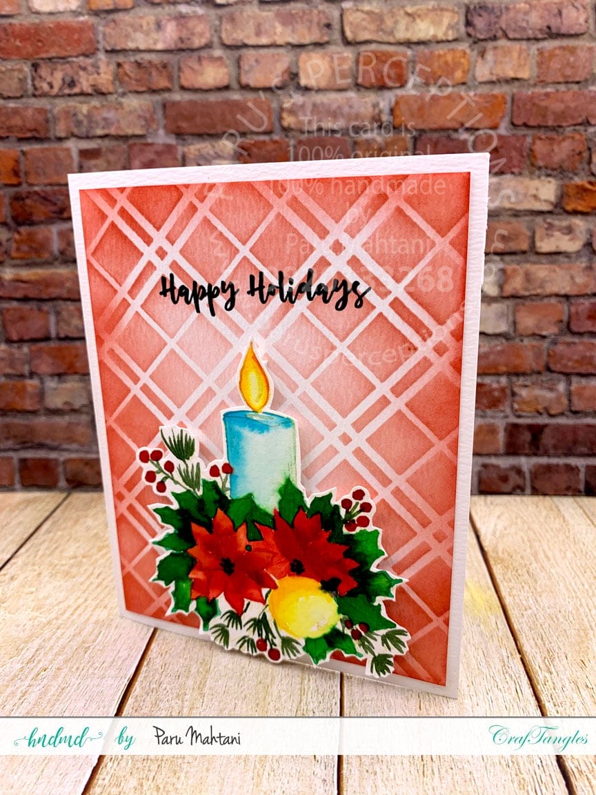 CrafTangles Photopolymer Stamps - Holly Jolly Christmas Paru Christmas Dec2019 1 Paru_Christmas_Dec2019_1