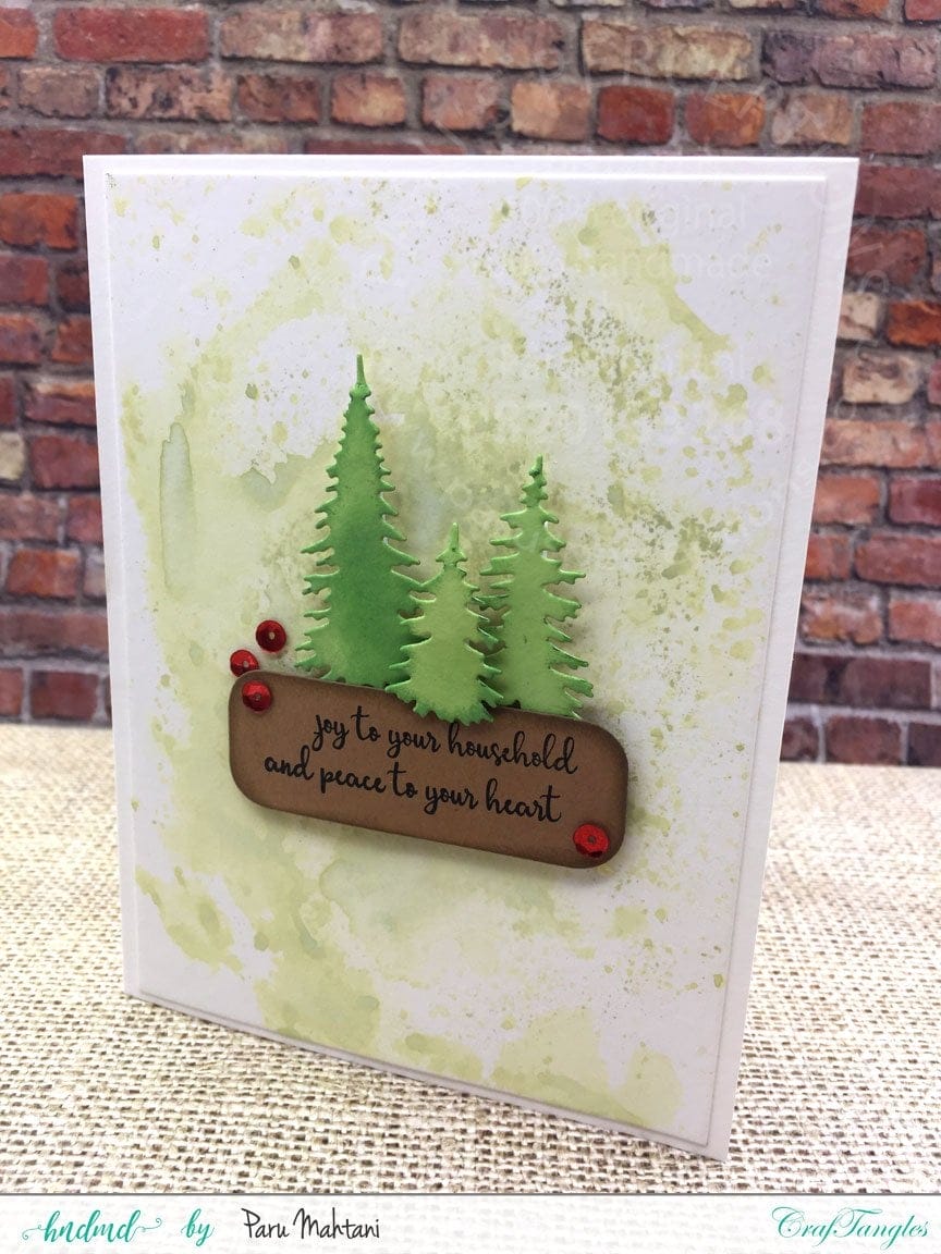 CrafTangles Photopolymer Stamps - Seasons Greeting (Christmas) Paru Christmas Seasons Greetings 2 Paru_Christmas_Seasons_Greetings_2