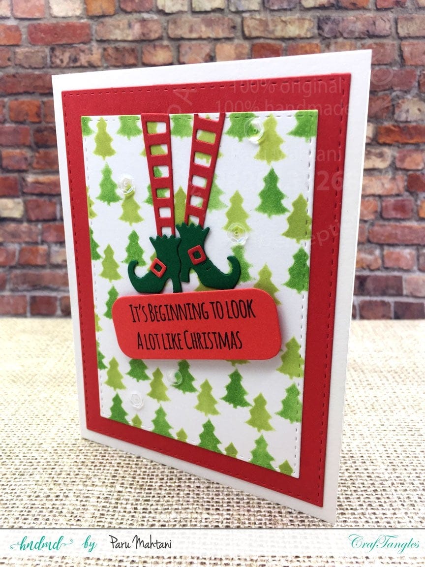 CrafTangles 6"x6" Stencil - Tree Background Paru Tree Background Stencil 1 Paru_Tree_Background_Stencil_1