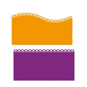 Steel Border Dies - Lace (Set of 2 dies)