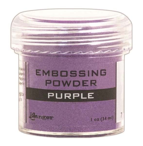 Ranger Embossing Powder - Purple adroindack embossing powder purple Ranger Embossing Powder - Purple