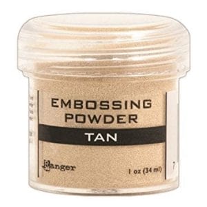 Ranger Embossing Powder - Tan