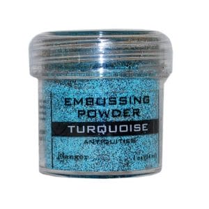 Ranger Antiquities Embossing Powder - Turquoise