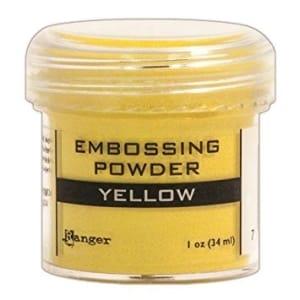 Ranger Embossing Powder - Yellow