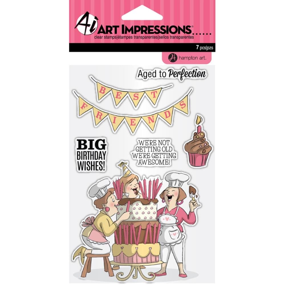 Art Impressions Clear Stamps - Big Birthday Wishes art impressions clear stamp big birthday Art Impressions Clear Stamps - Big Birthday Wishes