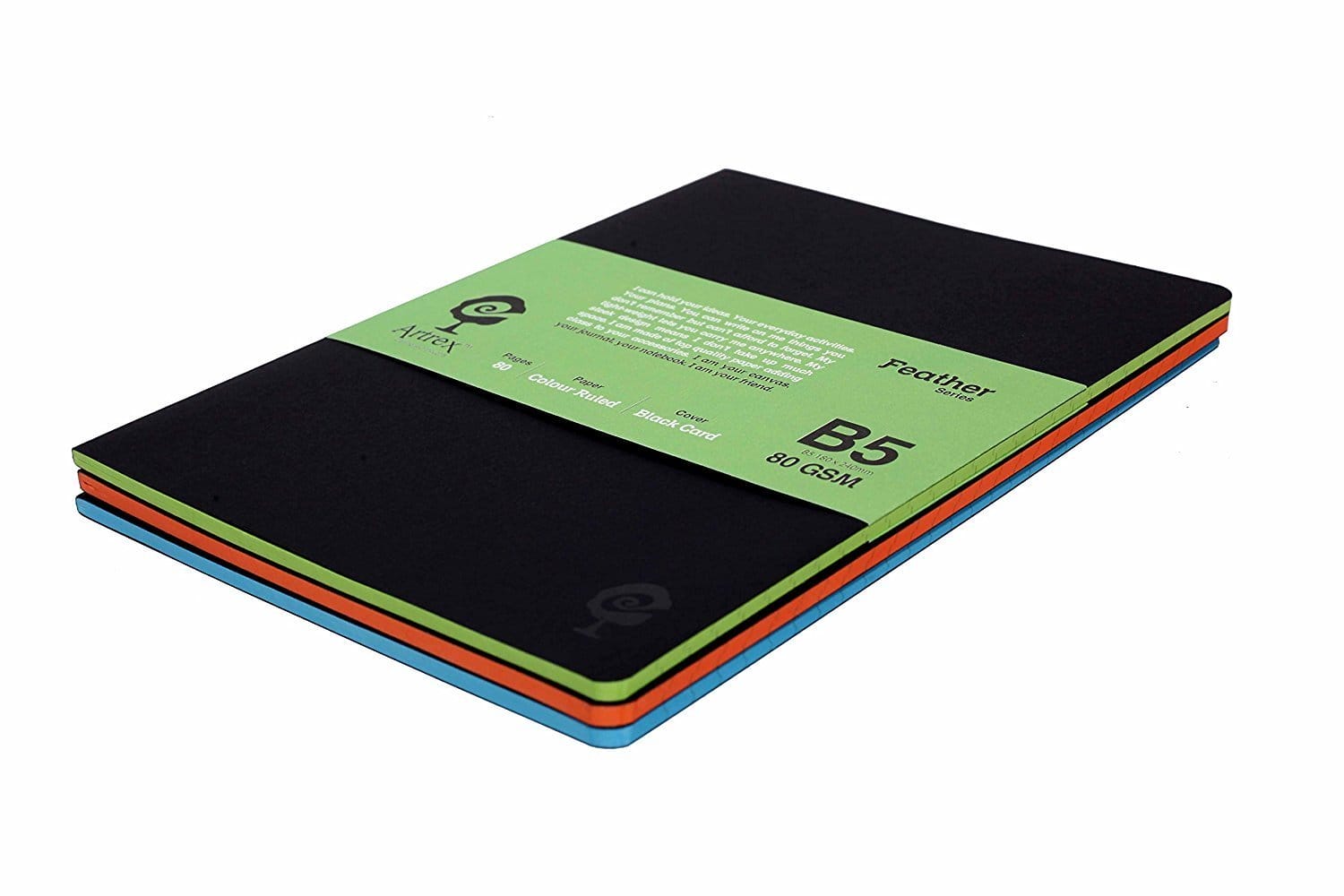 Artrex B5 Premium Ruled Color Notebook (Set of 3) Artrex B5 Premium Ruled Color Notebook (Set of 3)