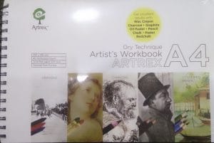 Artrex Artist's Workbook A4 Size (200 GSM Drawing Book)