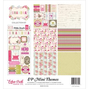 EchoPark paper pad - Grandma Collection Kit (12 by 12 inch)