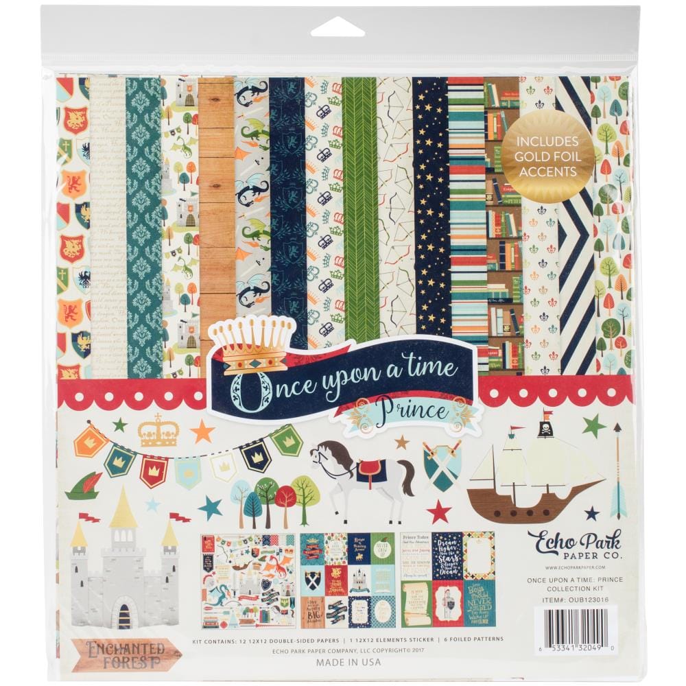 EchoPark paper pad - Once upon a time Prince (12 by 12 inch)