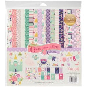 EchoPark paper pad - Once upon a time Princess (12 by 12 inch)
