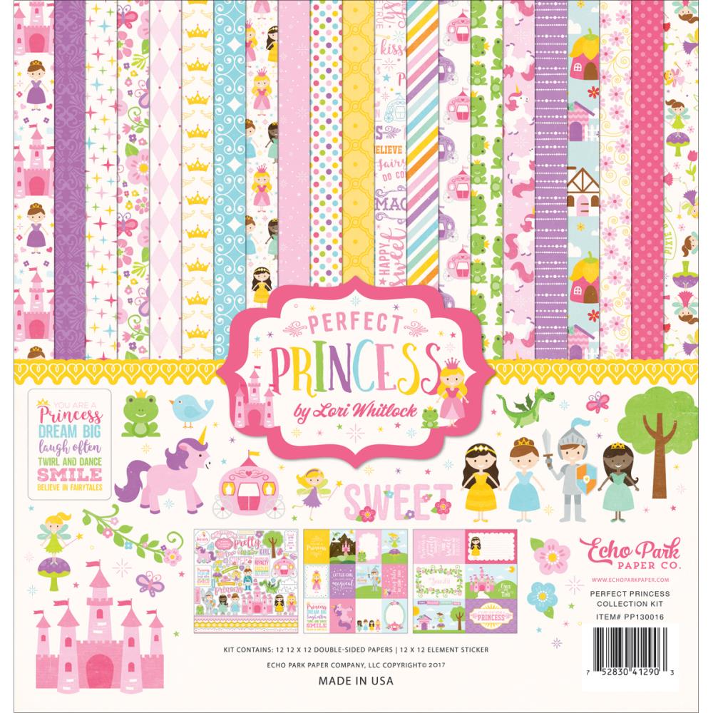 EchoPark paper pad - Perfect Princess (12 by 12 inch)