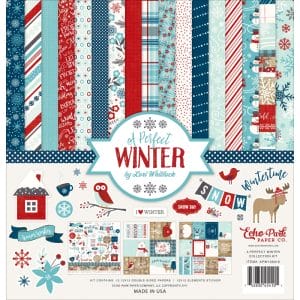 EchoPark paper pad - Perfect Winter Collection Kit (12 by 12 inch)