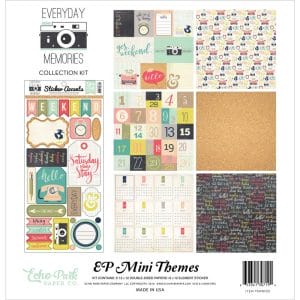 EchoPark paper pad - Everday Memories Collection Kit (12 by 12 inch)