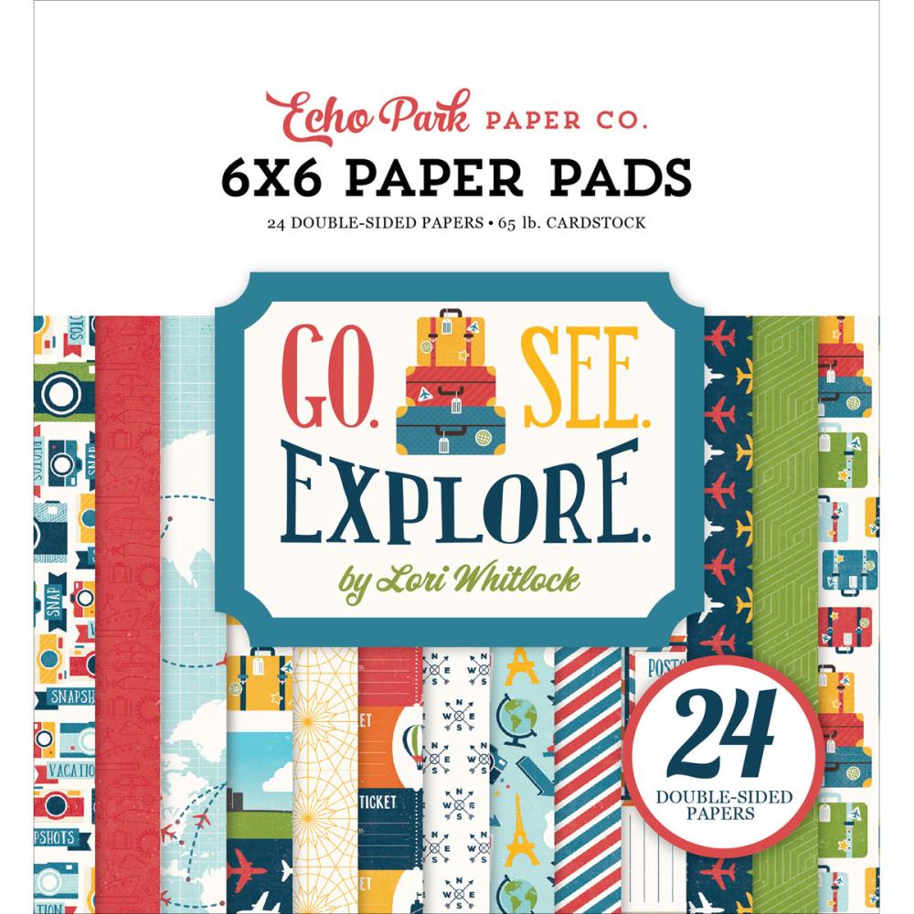 EchoPark paper pad - Go see Explore (6by6 inch) EchoPark paper pad - Go see Explore (6by6 inch)