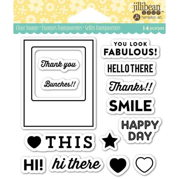 Hampton Art Clear Stamp - Fabulous