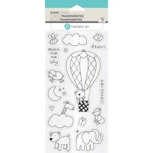 Hampton Art Clear Stamp - Reach for Stars