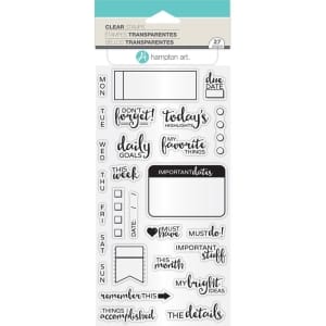 Hampton Art Clear Stamp - The Details